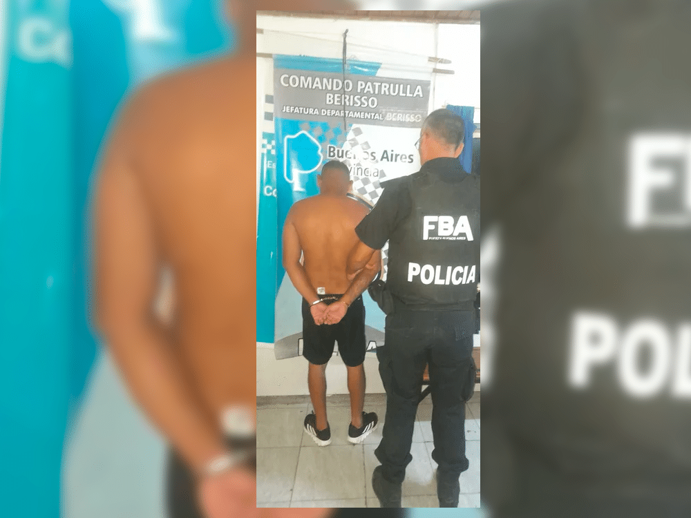 El hombre será indagado por los graves cargos de lesiones en contexto de violencia de género y resistencia a la autoridad.