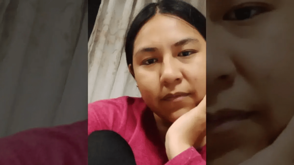 Encontraron en Av. Savio y Quiroga a  Elizabet Mamani Mendoza que desapareció el día de ayer