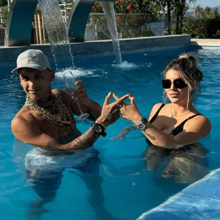 Wanda Nara y L-Gante mostraron un adelanto de su nueva canción