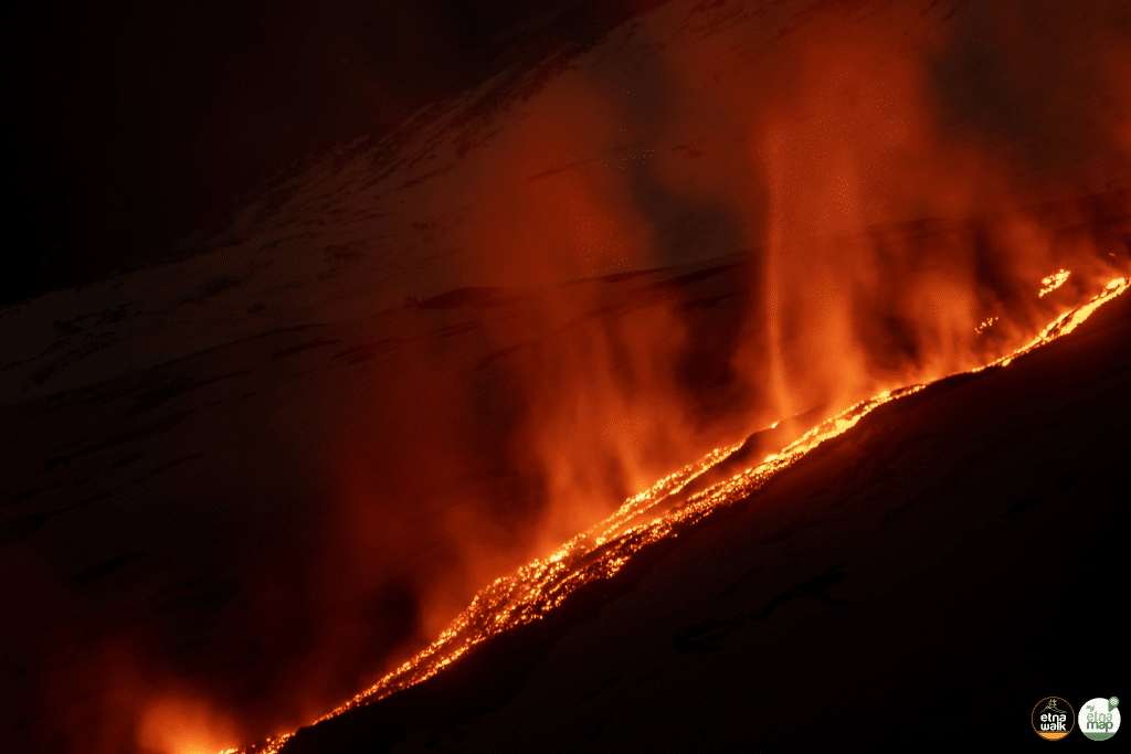 volcan Etna erupción Sicilia