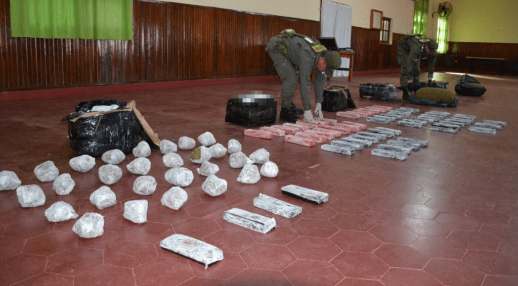 69 kilos de marihuana Corrientes