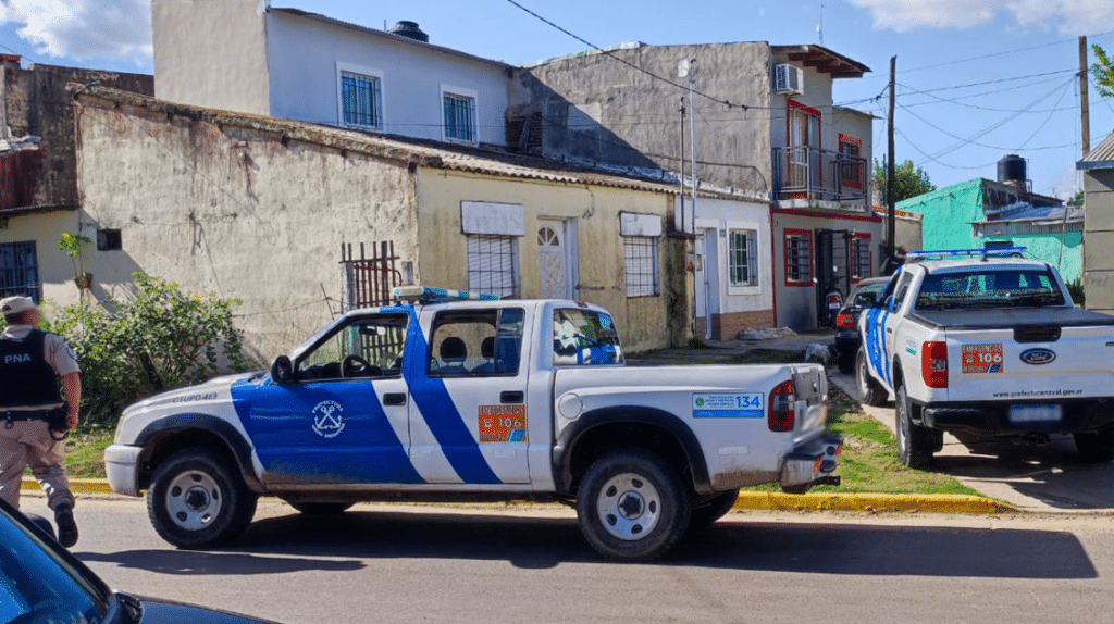 Prefectura detuva a cuatro narcos marihuana cocaína Rosario Entre Ríos