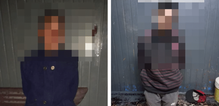 robaron en una casa deshabitada detenidos