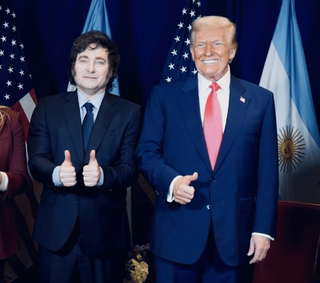 Milei Trump IA