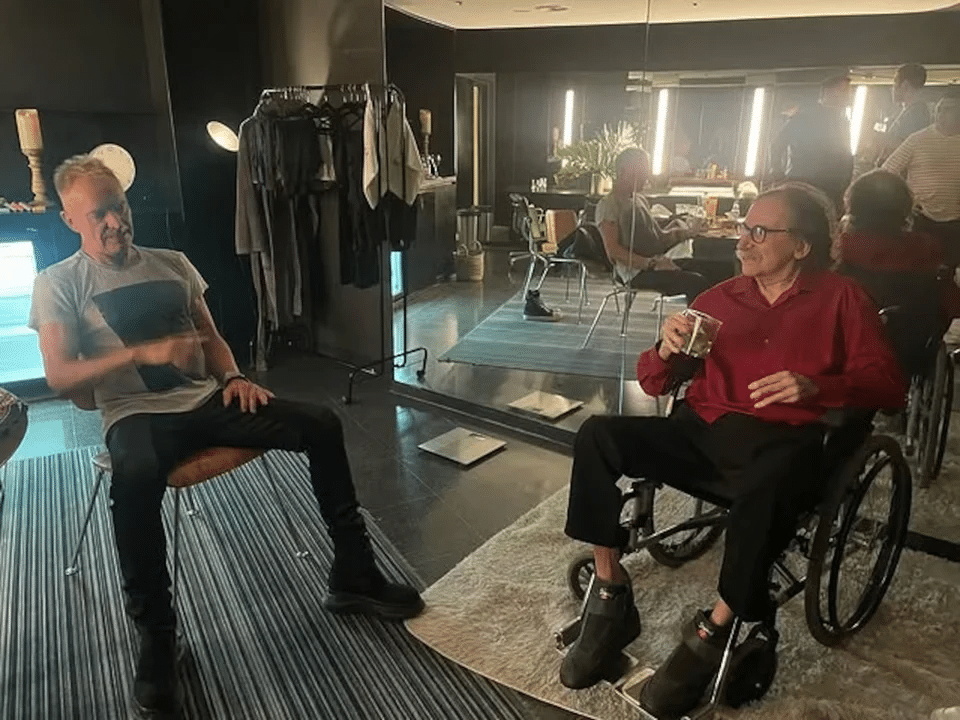 El encuentro entre Sting y Charly García