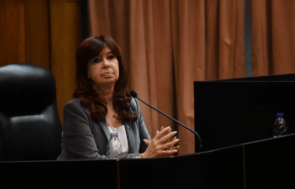 Cristina Kirchner encabezó su primera reunión del año como presidenta del PJ