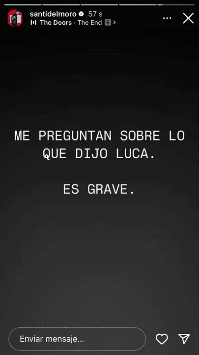 "Es grave": el anuncio de Santiago del Moro, relacionado con una posible expulsión en Gran Hermano