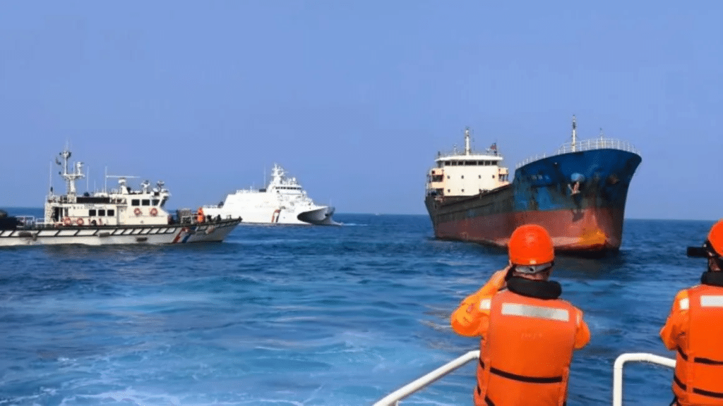 Taiwán arresta a la tripulación de una embarcación china bajo sospecha de haber dañado un cable submarino