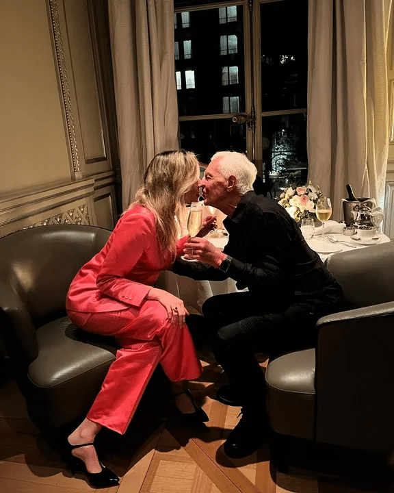 Eliana y Eduardo Costantini celebraron su quinto aniversario con una foto llena de amor