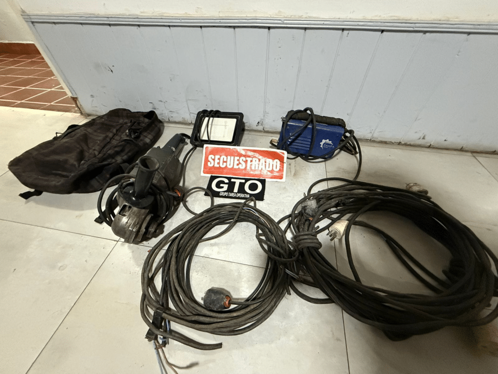 A raíz de un allanamiento, recuperaron herramientas robadas esta tarde en un taller de herrería en zona sur