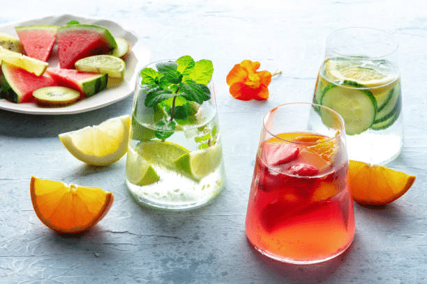 bebidas calor hidratado