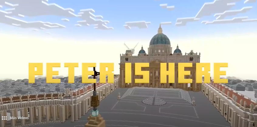 Una réplica virtual de la Basílica de San Pedro llega a Minecraft por ...