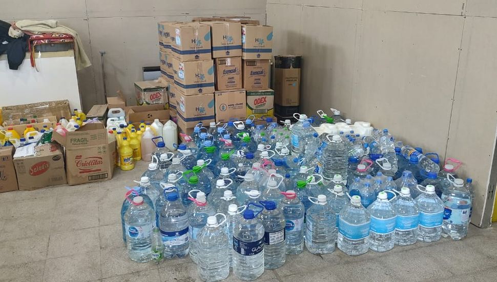 Se conformó una mesa de colecta solidaria en Ramallo para ayudar a las familias inundadas en Bahía Blanca
