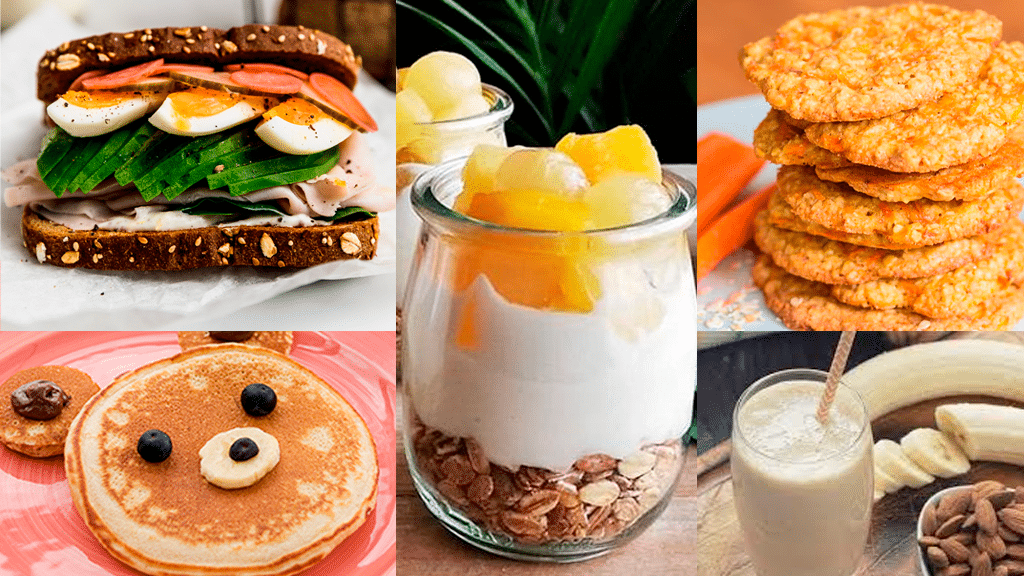 cinco desayunos y meriendas ideales vuelta a clases