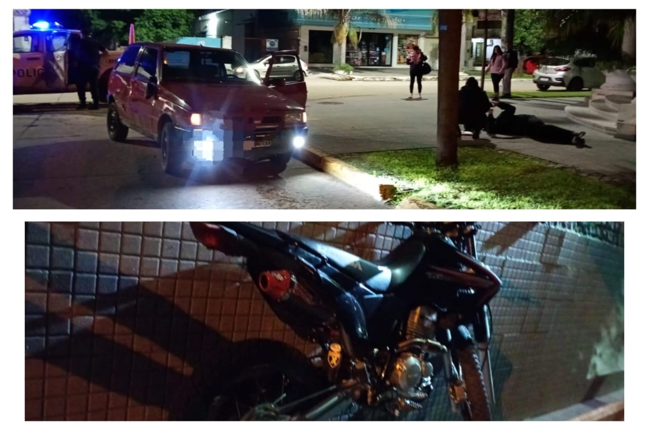 Accidente en Ramallo: un motociclista sufrió una lesión grave en el ...