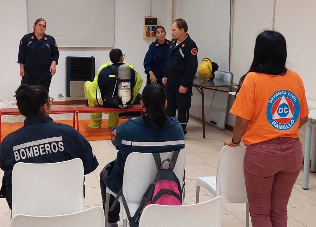 Defensa Civil Ramallo refuerza su preparación ante emergencias