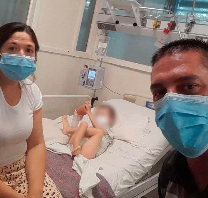 Felipe, el niño ramallense trasplantado de riñón, cumple un mes de la operación