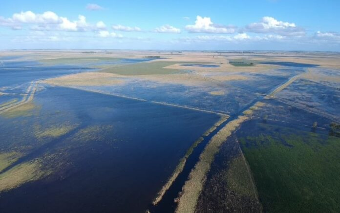 Confederaciones Rurales Argentinas manifestó su preocupación por las inundaciones en campos bonaerenses