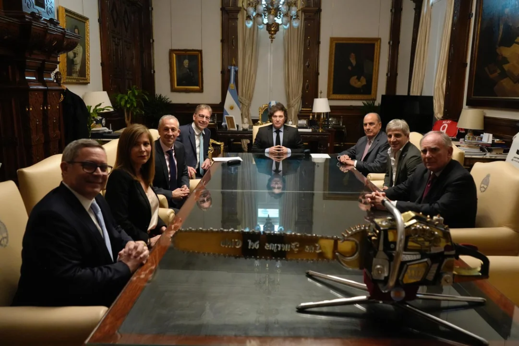 Javier Milei recibió a los CEOs de una minera multinacional