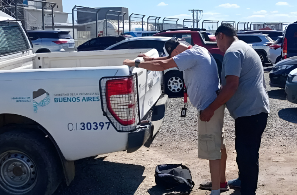 Un hombre intentó sustraer un vehículo en el estacionamiento de la Expoagro pero fue interceptado por personal de seguridad del evento