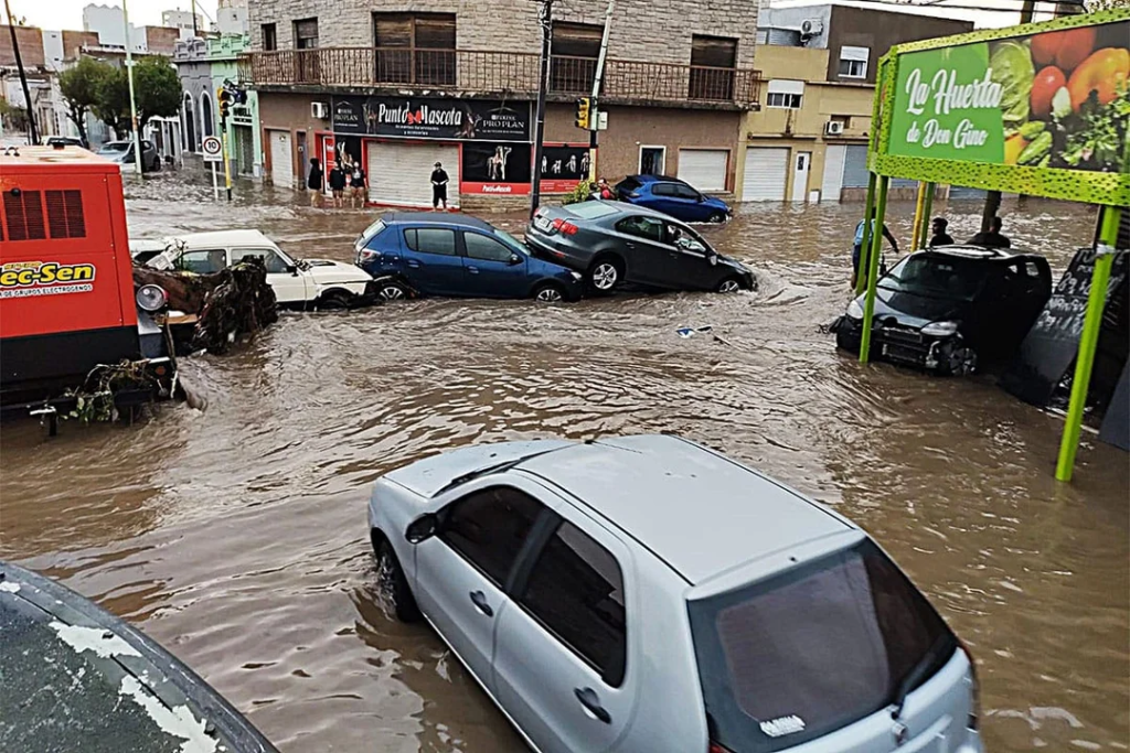 Bahía Blanca lluvias