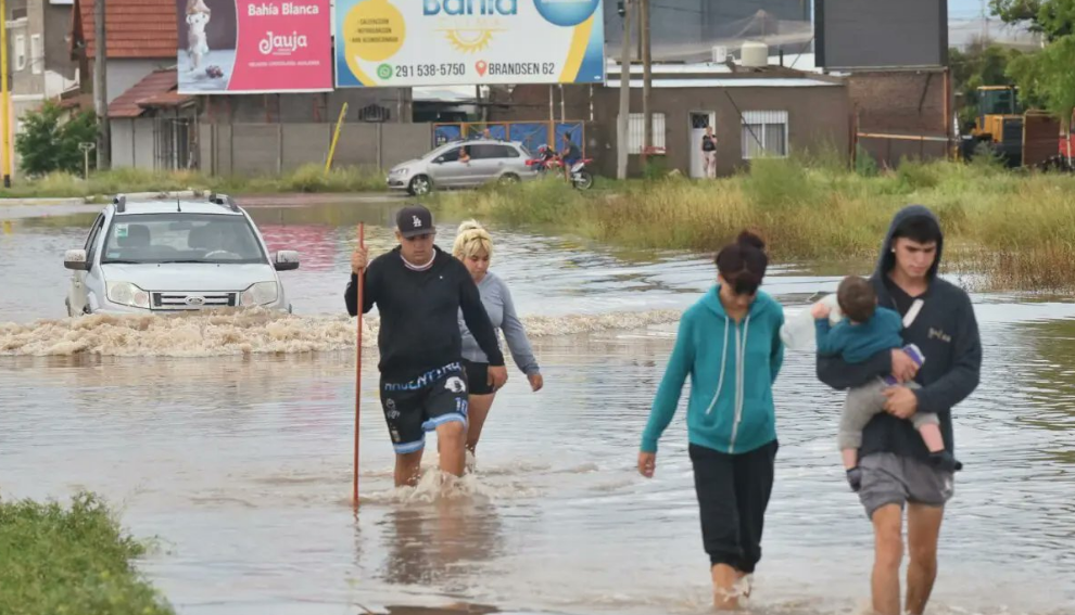 El Servicio Meteorológico Nacional determinó las causas de la tormenta y cuánto llovió en total en Bahía Blanca