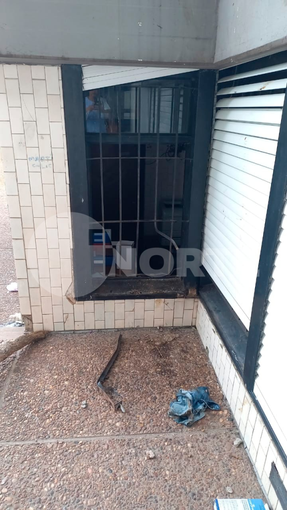 nuevo robo y vandalismo jardín