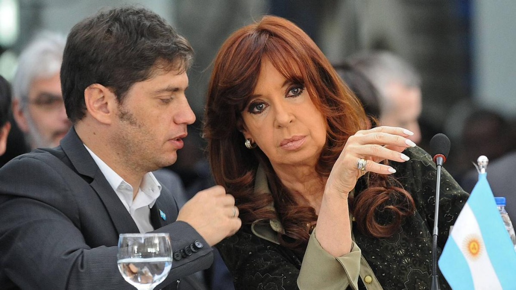 cristinismo presiona a Kicillof PASO