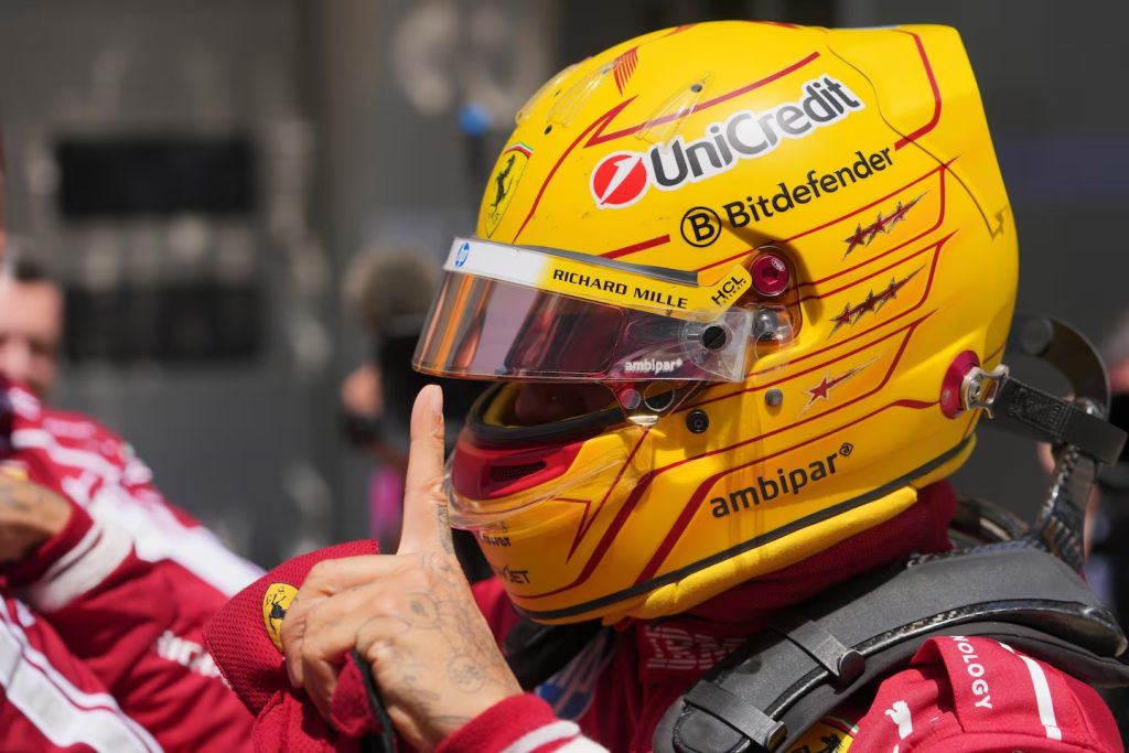 Hamilton conquistó la Sprint