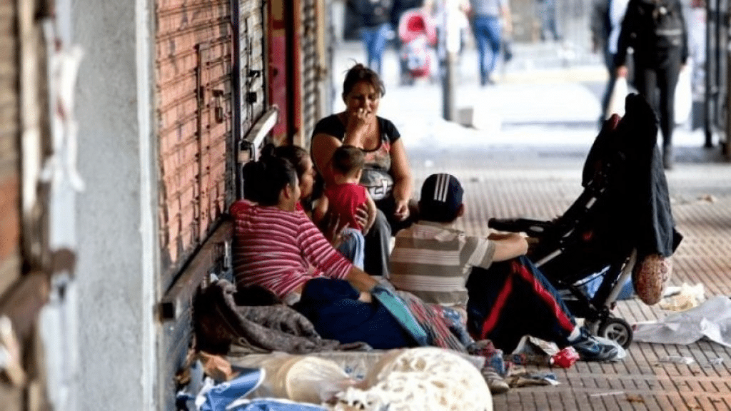 La cantidad de personas en situación de calle creció 23,2% en CABA