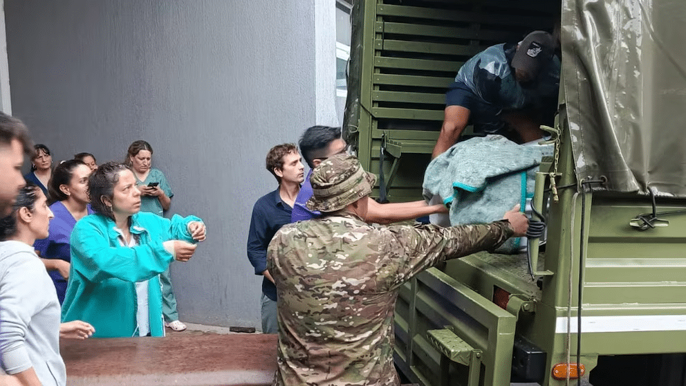 Bahía Blanca: la asistencia a los danmificados el día después del temporal