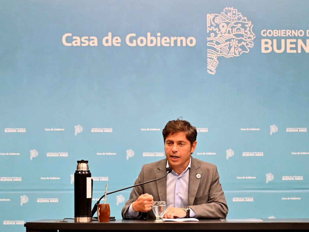 Axel Kicillof anunció el desdoblamiento de las elecciones: serán el 7 de septiembre
