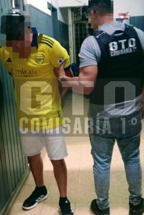 Tras un allanamiento, detuvieron aun hombre en barrio Asonia que se encontraba prófugo por robo agravado