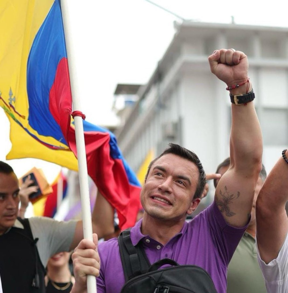 Daniel Noboa ganó el balotaje y fue reelecto presidente de Ecuador: el Gobierno argentino lo felicitó