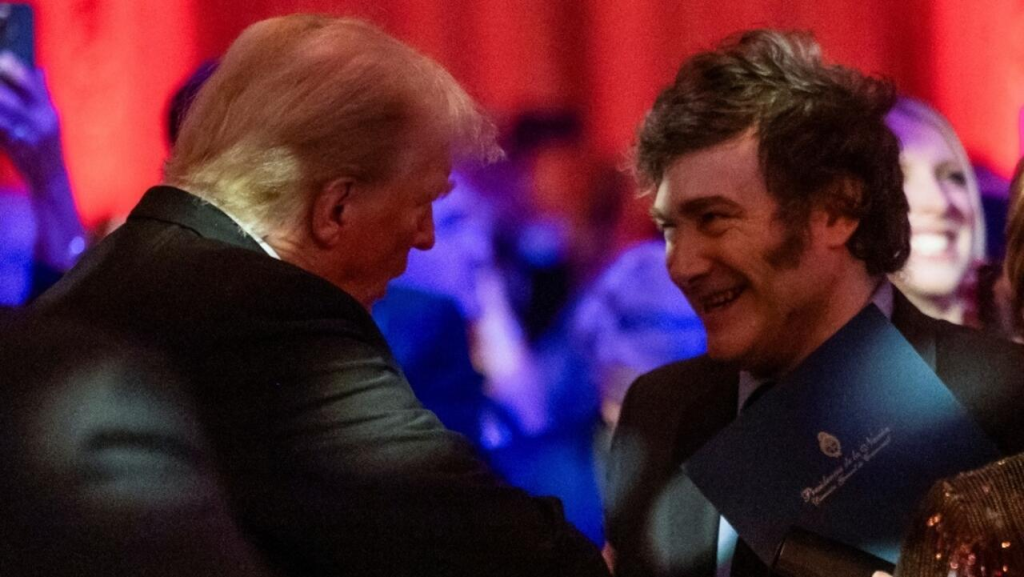 Milei viaja a Estados Unidos Trump