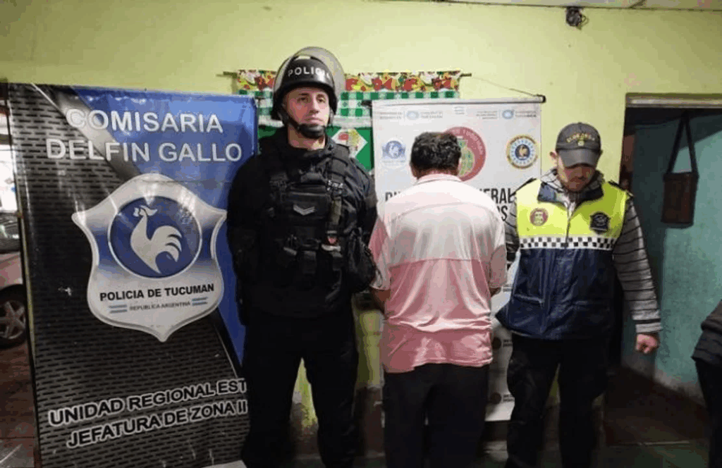 Detienen en Tucumán a un narcotraficante apodado como "Tortuga"