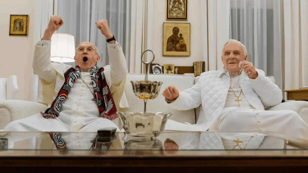 Dónde ver "Los dos Papas", la película que retrata un encuentro entre Francisco y Benedicto XVI
