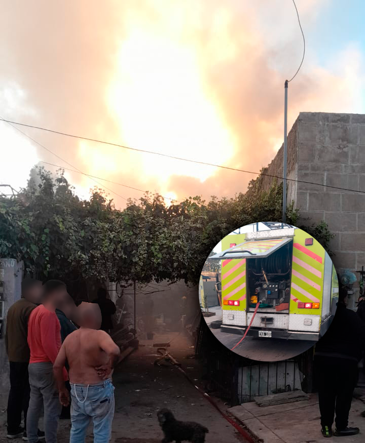 El incendio en barrio Oeste fue ocasionado por la expareja de la joven y posee un perímetro de acercamiento