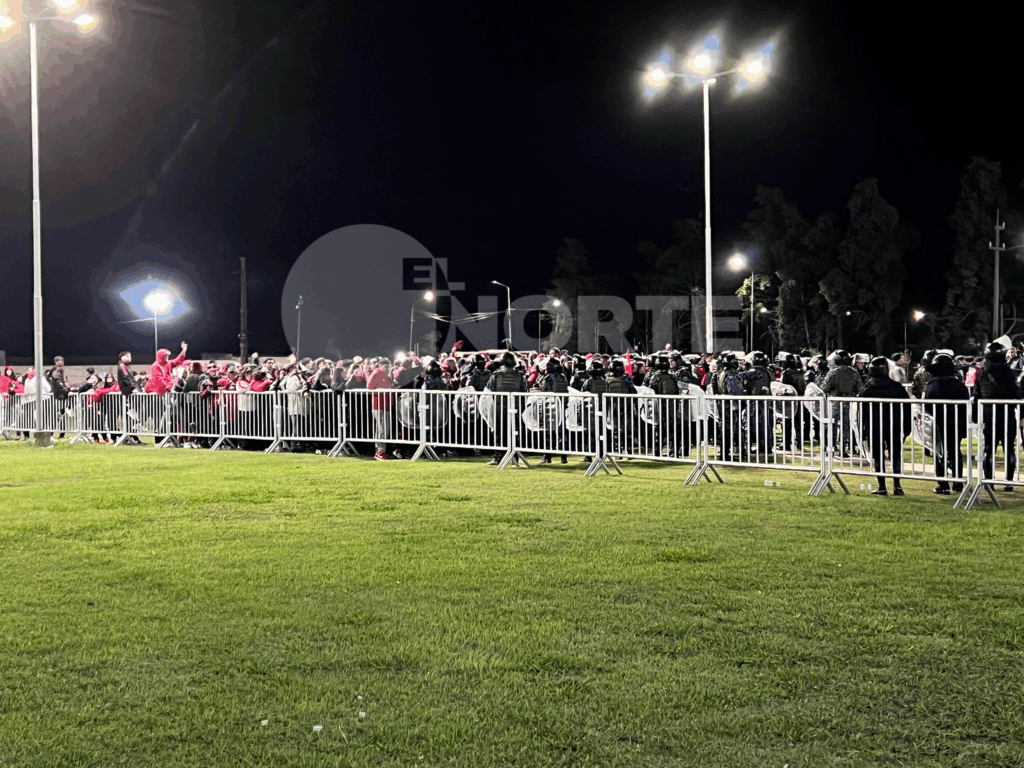 Incidentes en el ingreso a la popular de Newell’s en el Estadio San Nicolás