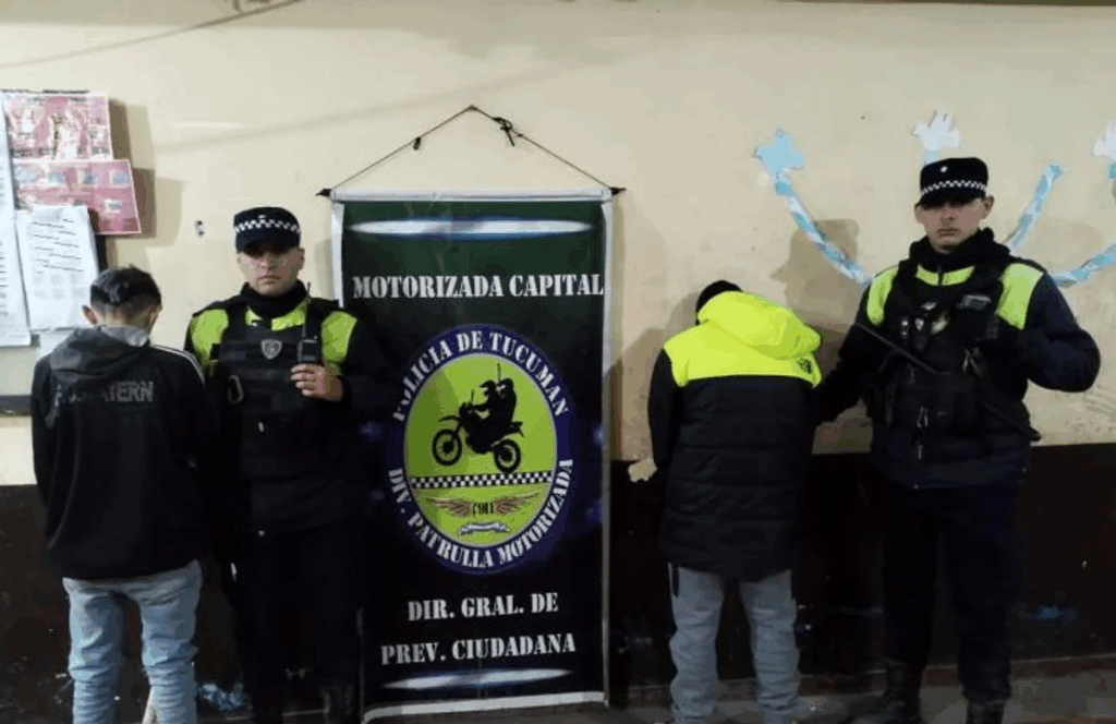 Atrapan a dos jóvenes acusados de hacer disparos contra las casas de vecinos en Tucumán