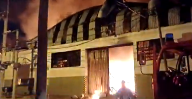 voraz incendio lomas del mirador