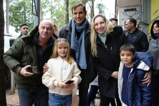 Karina Milei y Martín Menem recorrieron Oberá junto a candidatos de La Libertad Avanza