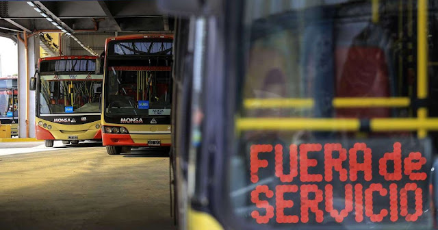 paro de colectivos acuerdo salarial