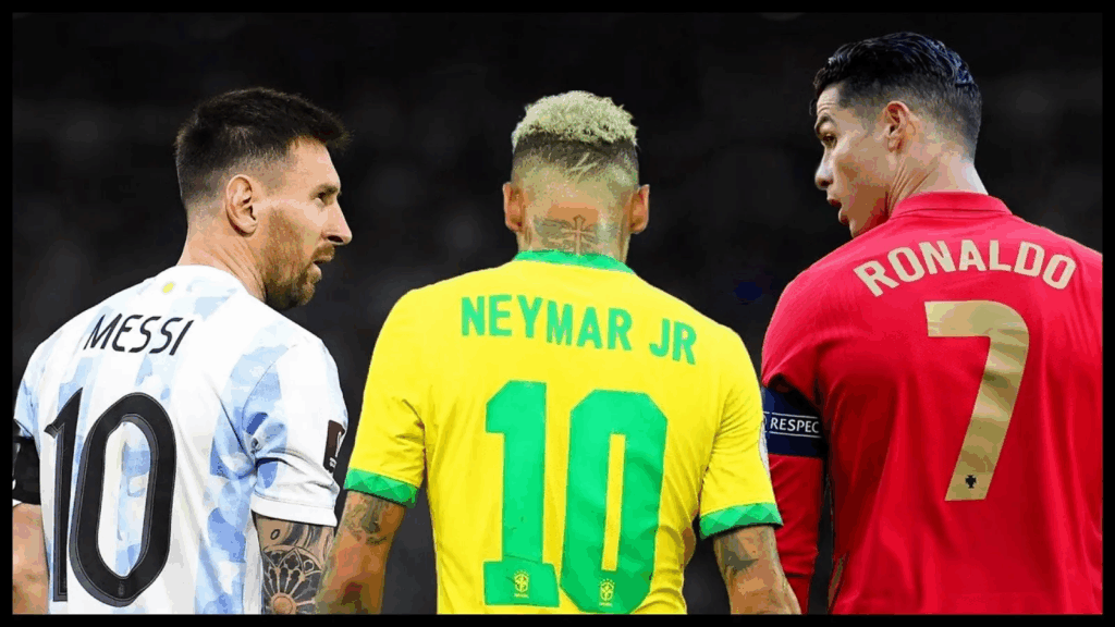 lesiones messi neymar y Ronaldo