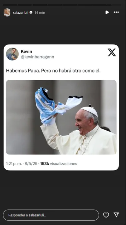 Qué dijeron los famosos sobre el papa León XIV