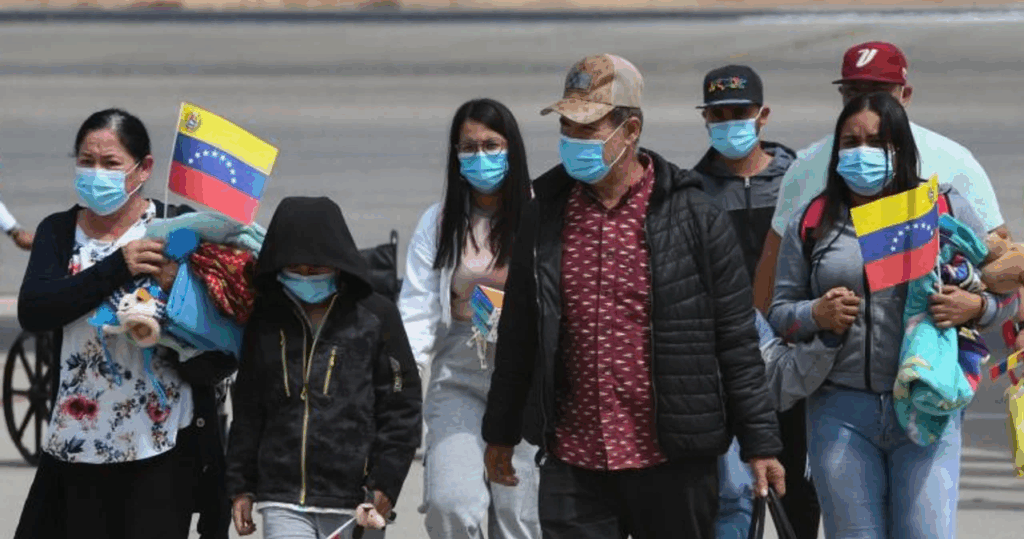 Retornó a Venezuela otro contingente con migrantes procedentes de México