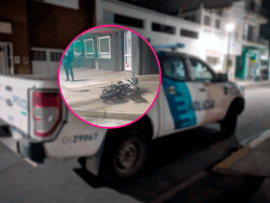 Una Honda Tornado y un vehículo impactaron entre si en Av. Savio y Falcón: el automovilista se retiró del lugar