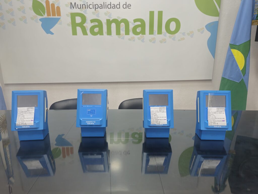 Comienza la etapa de implementación del sistema SUBE para el transporte público en Ramallo