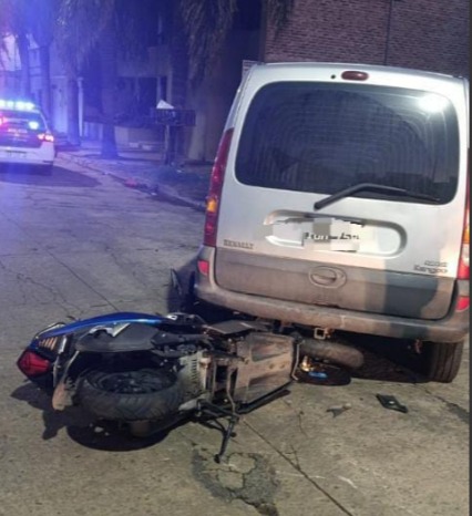 accidente con moto Don Bosco