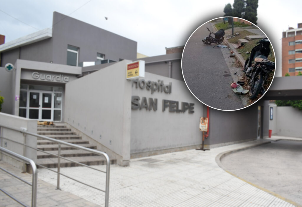 El adolescente de 15 años que sufrió un grave accidente con su motocicleta en B° San Francisco presenta mejorías